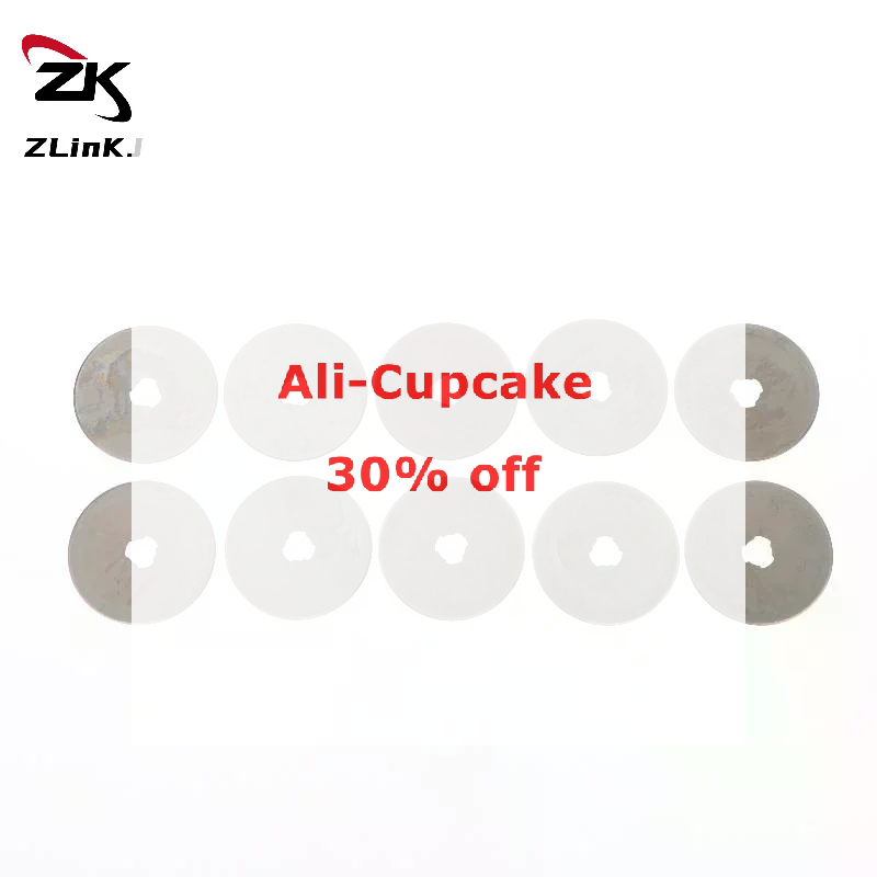 3/5/15 قطعة شفرات قاطعة دوارة  - مراجعة Rotary Cutter For Fabric 45Mm وسعره