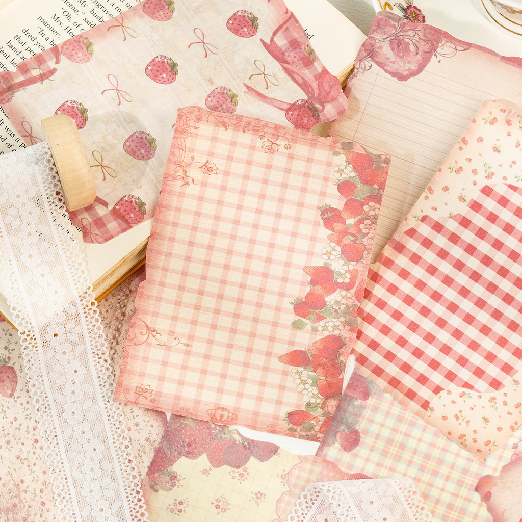 30 ورقة من ورق سكرابوكينغ بتصم - مراجعة Vintage Junk Journal Scrapbooking Paper وسعره