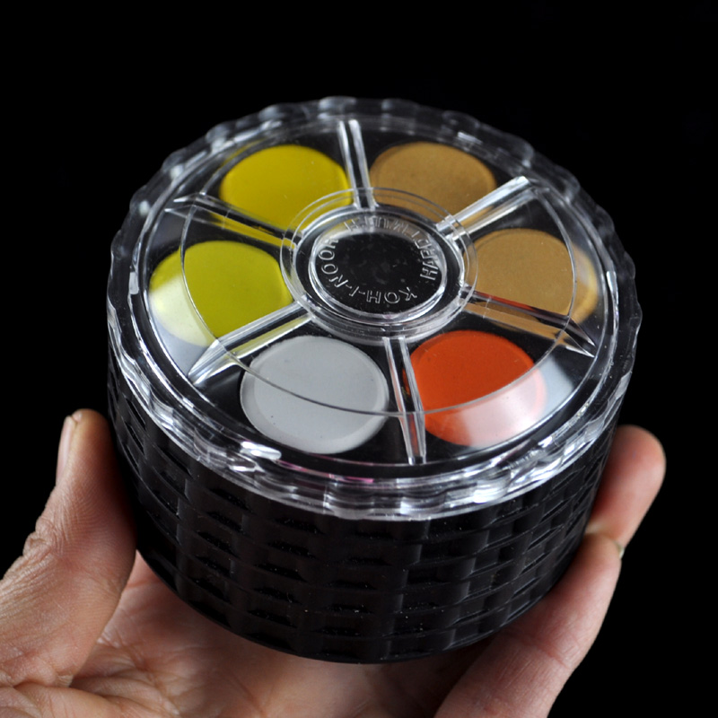 KOH-I-NOOR الصباغ المائية الصل - مراجعة Watercolor Paint Set Solid Pigment وسعره